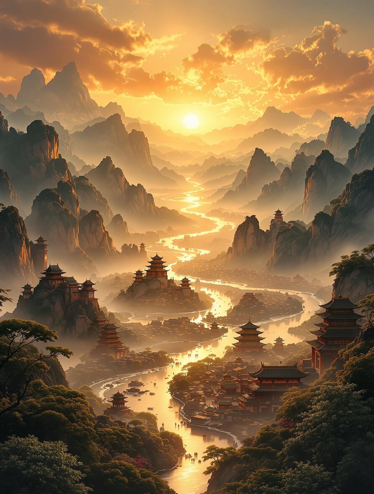 玲珑影院影视作品《山河岁月》海报
